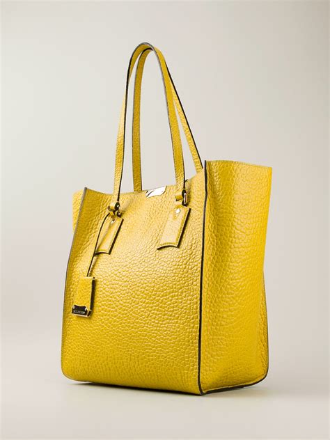 burberry fabric yellow bag|burberry bag clearance.